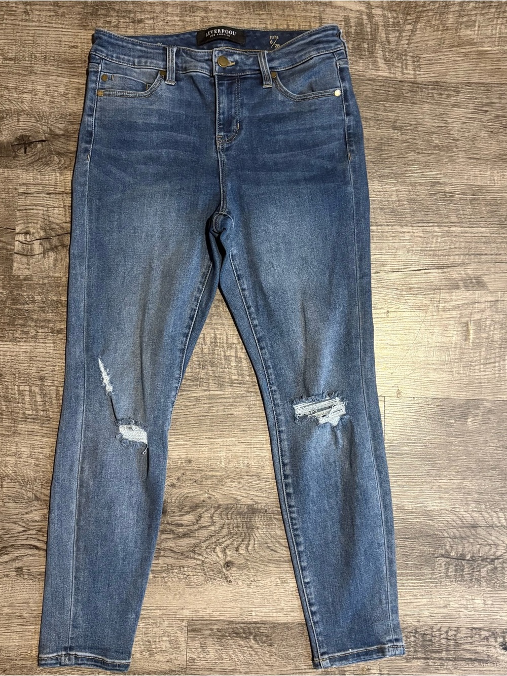 Liverpool Jeans Women’s 6 Petite Ankle Skinny